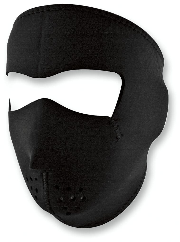 Neoprene Full-Face Mask Black