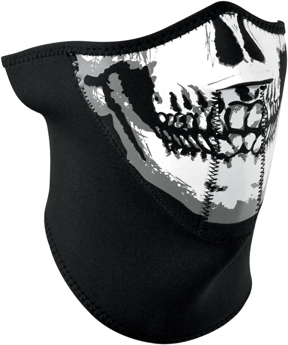 3-Panel Neoprene Half Mask Black