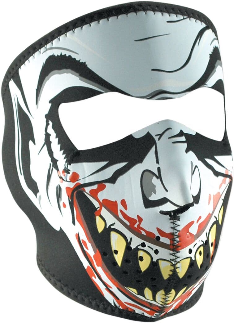 Neoprene Full-Face Mask Black| Gray