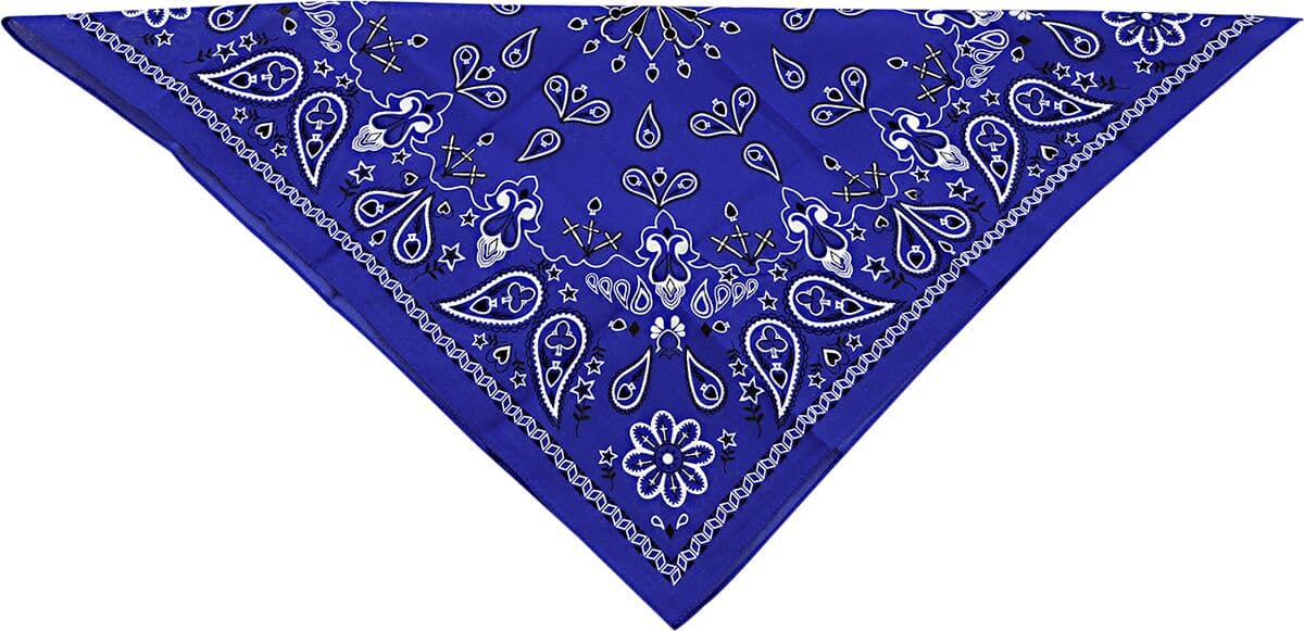 Cotton Bandana Blue